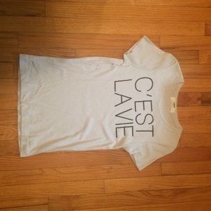 NWOT J.Crew Beaded Graphic Tee