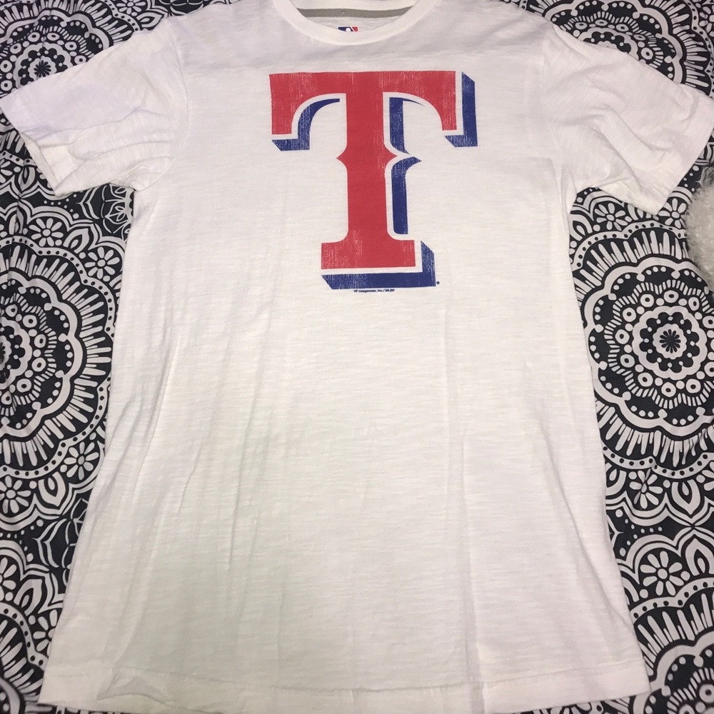 White Texas Ranger shirt