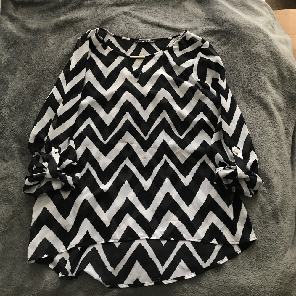 Black & White Nice Blouse