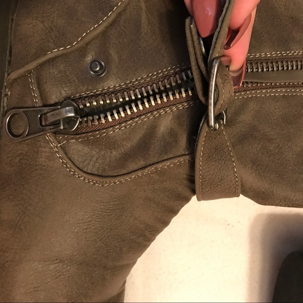 Grey Riding Boots - Picture 2 of 2