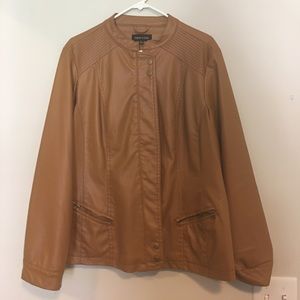 Light faux Leather Jacket