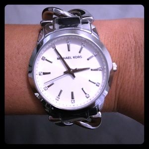 MK Elena Stainless Steel Ladies Watch