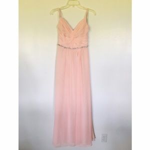 Blush Bridesmaid Dress or Formal Gown