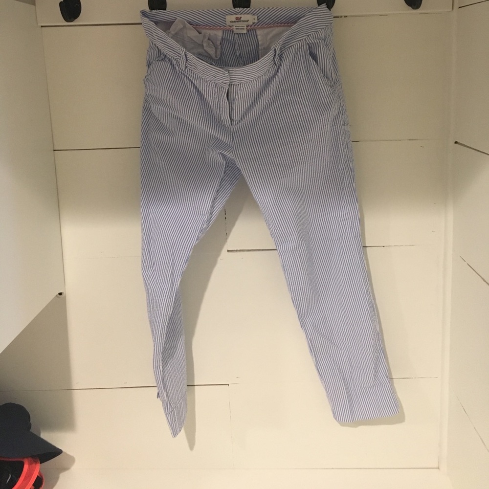 Vineyard vines seersucker pants