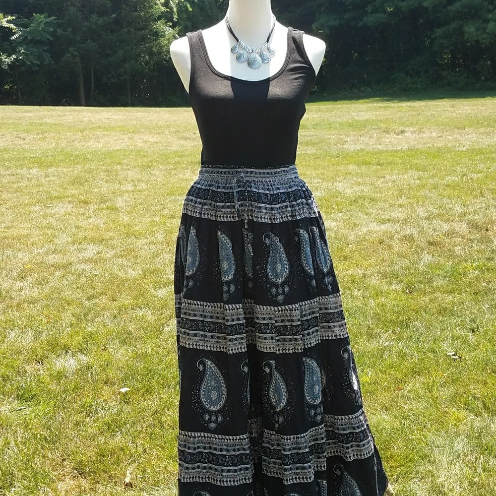 Indian boho  skirt 100 % cotton , worn once