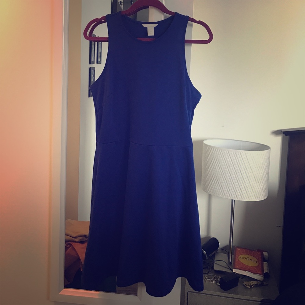 Blue H&M dress