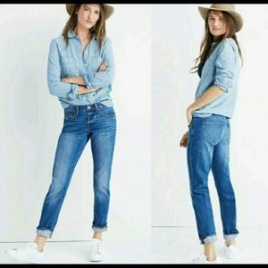 Madewell slim boy jean