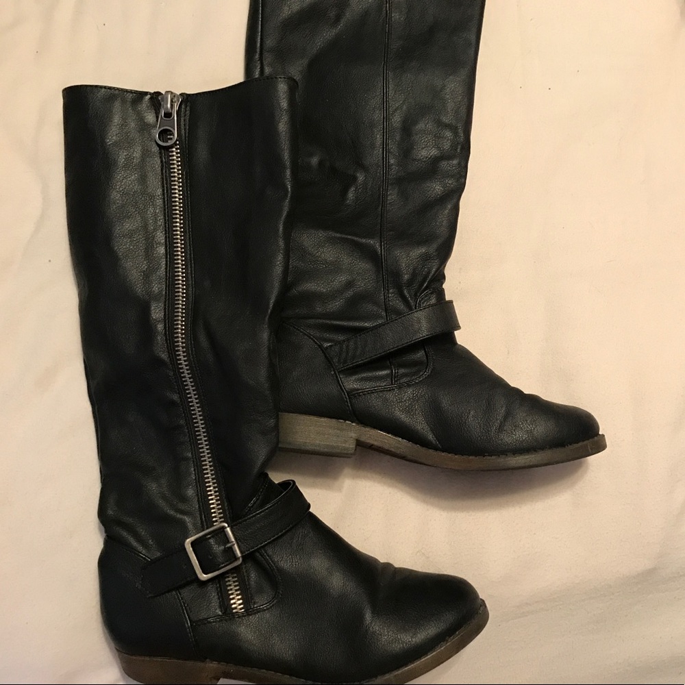 Black Riding Boots