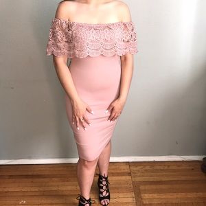 Ana off the shoulder dress