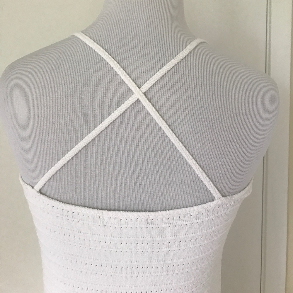 ZARA BASIC WHITE DRESS. - Picture 5 of 8