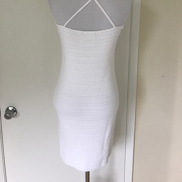 ZARA BASIC WHITE DRESS. - Picture 6 of 8