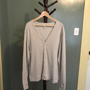American Apparel Baby Rib Cardigan