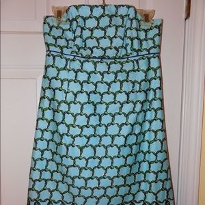 Lilly Pulitzer Bowen Dress Size 2 Blue/Green