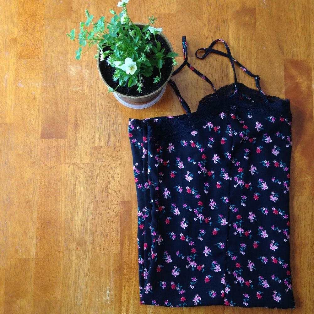 H&M floral mini dress