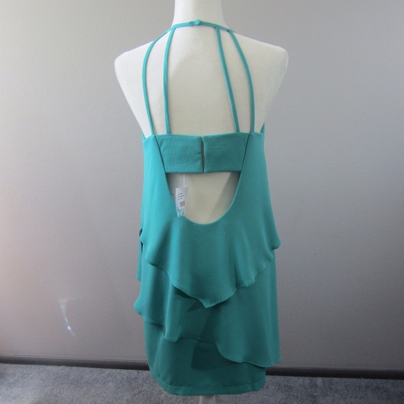 NWT Adelyn Rae Strappy Back Layered Dress S Small - Picture 5 of 8