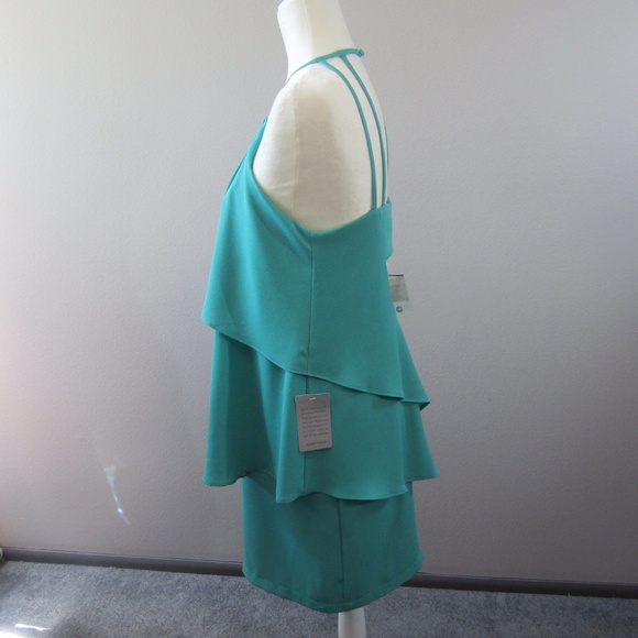 NWT Adelyn Rae Strappy Back Layered Dress S Small - Picture 3 of 8