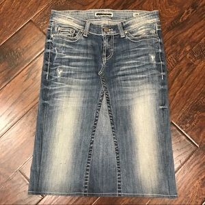 🔸SOLD🔸BKE Jean Skirt