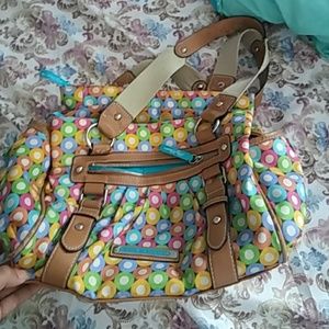 Colorful medium purse