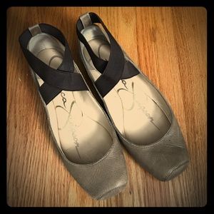 Tan/Brown Jessica Simpson Ballet flats