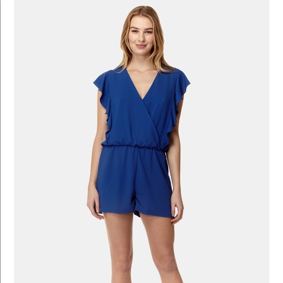 🆕 Cooper & Ella: Sophie Blue Romper - Picture 2 of 6