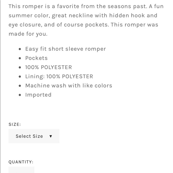 🆕 Cooper & Ella: Sophie Blue Romper - Picture 6 of 6