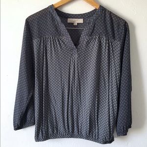 LOFT print blouse