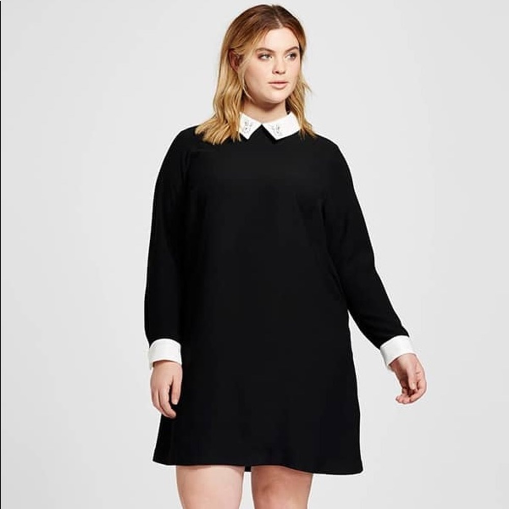 Victoria Beckham Black Bunny Dress