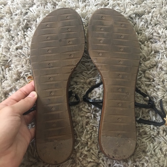 Black Kate Spade Tracie Bow Sandal - Picture 4 of 4