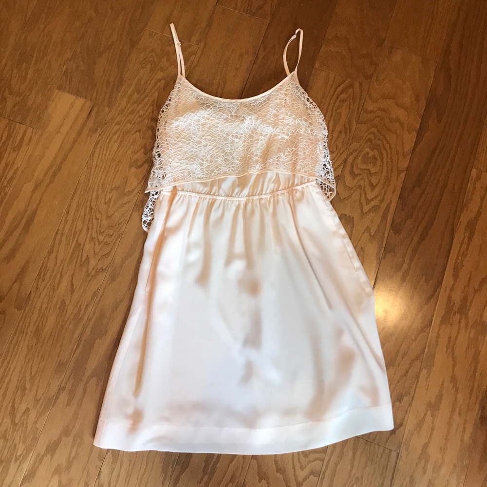 BCBGeneration pale pink dress