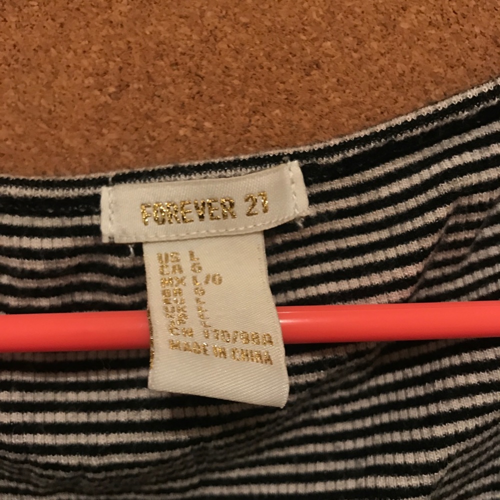 Forever 21 striped shirt