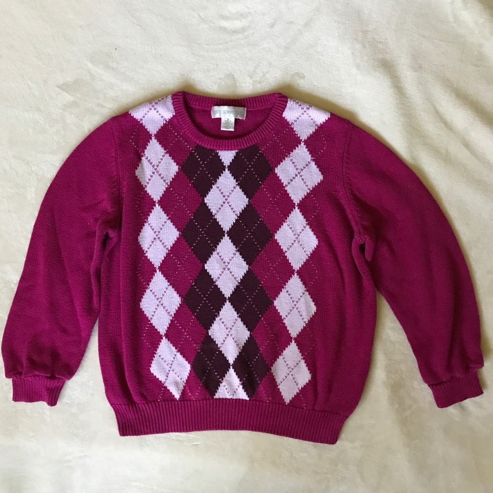 Raspberry Sweater