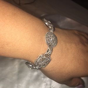 Beautiful marcasite silver bracelet