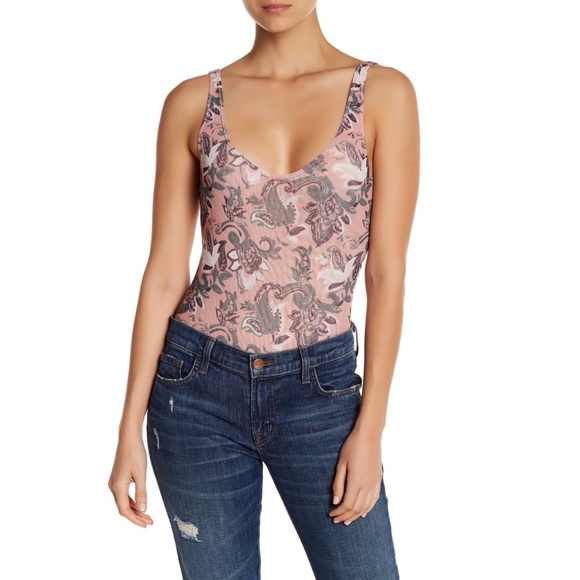 🔴FINAL💲NWT Free People mesh bodysuit 💕 - Picture 3 of 4