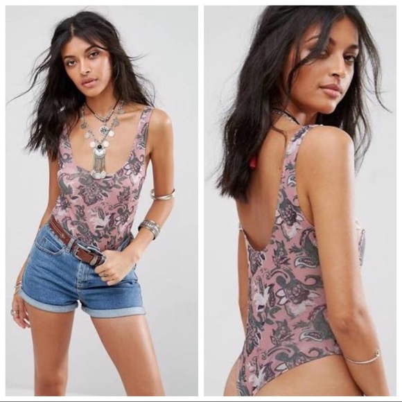 🔴FINAL💲NWT Free People mesh bodysuit 💕 - Picture 2 of 4