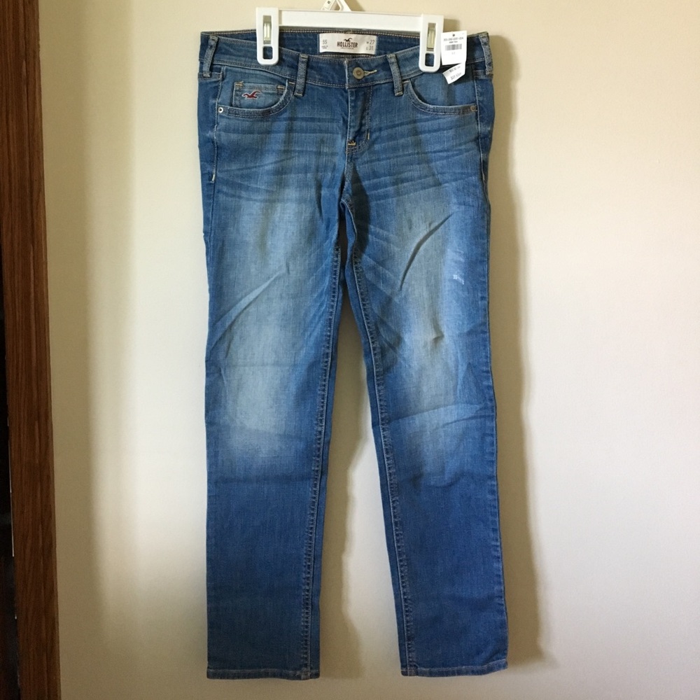 Hollister Skinny Jeans Blue NEVER WORN!!