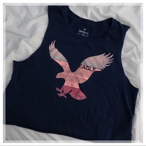 American eagle cop top