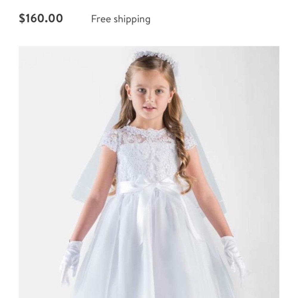 Beautiful white dress