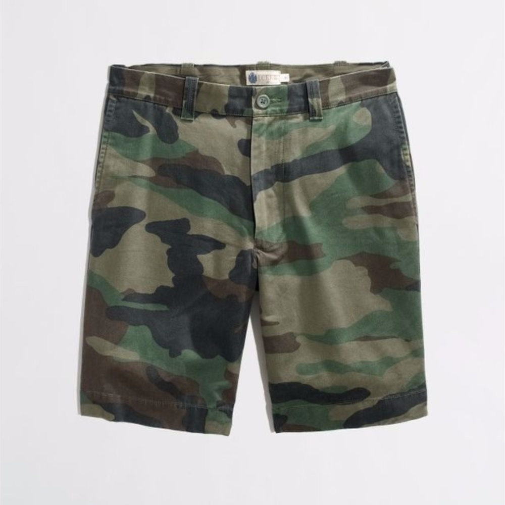 J. Crew Camo Camouflage Shorts