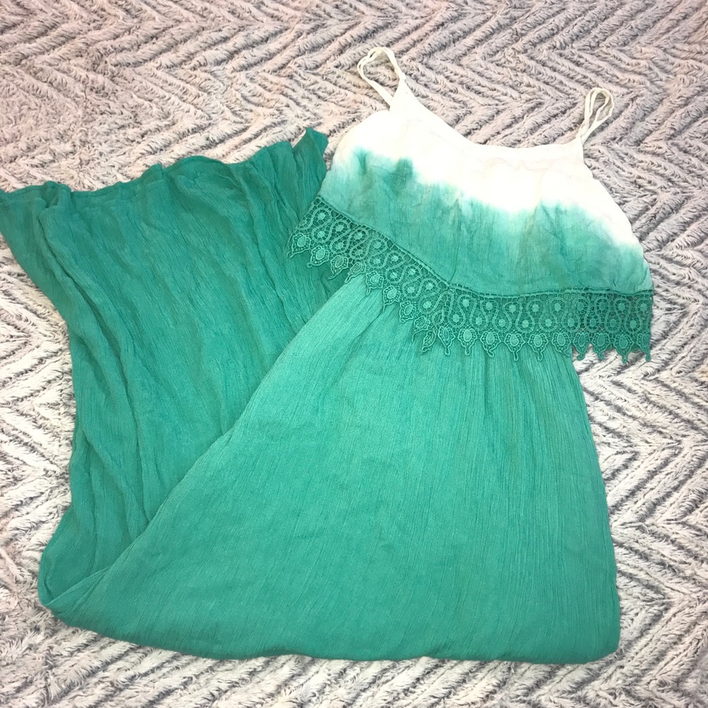 Maxi Dip Dye Dress