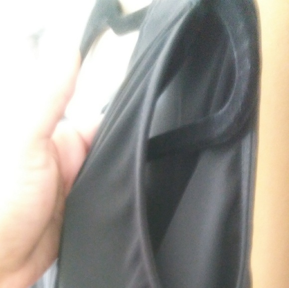 G- Stage love Plus Size Peplum Black Top 3x - Picture 3 of 4