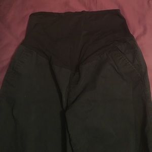 Maternity black work pants