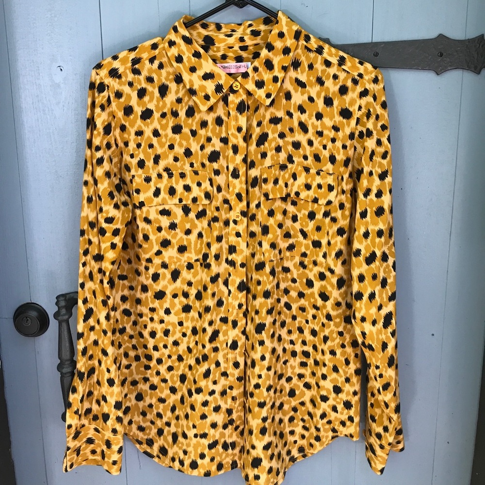 Equipment silk blouse