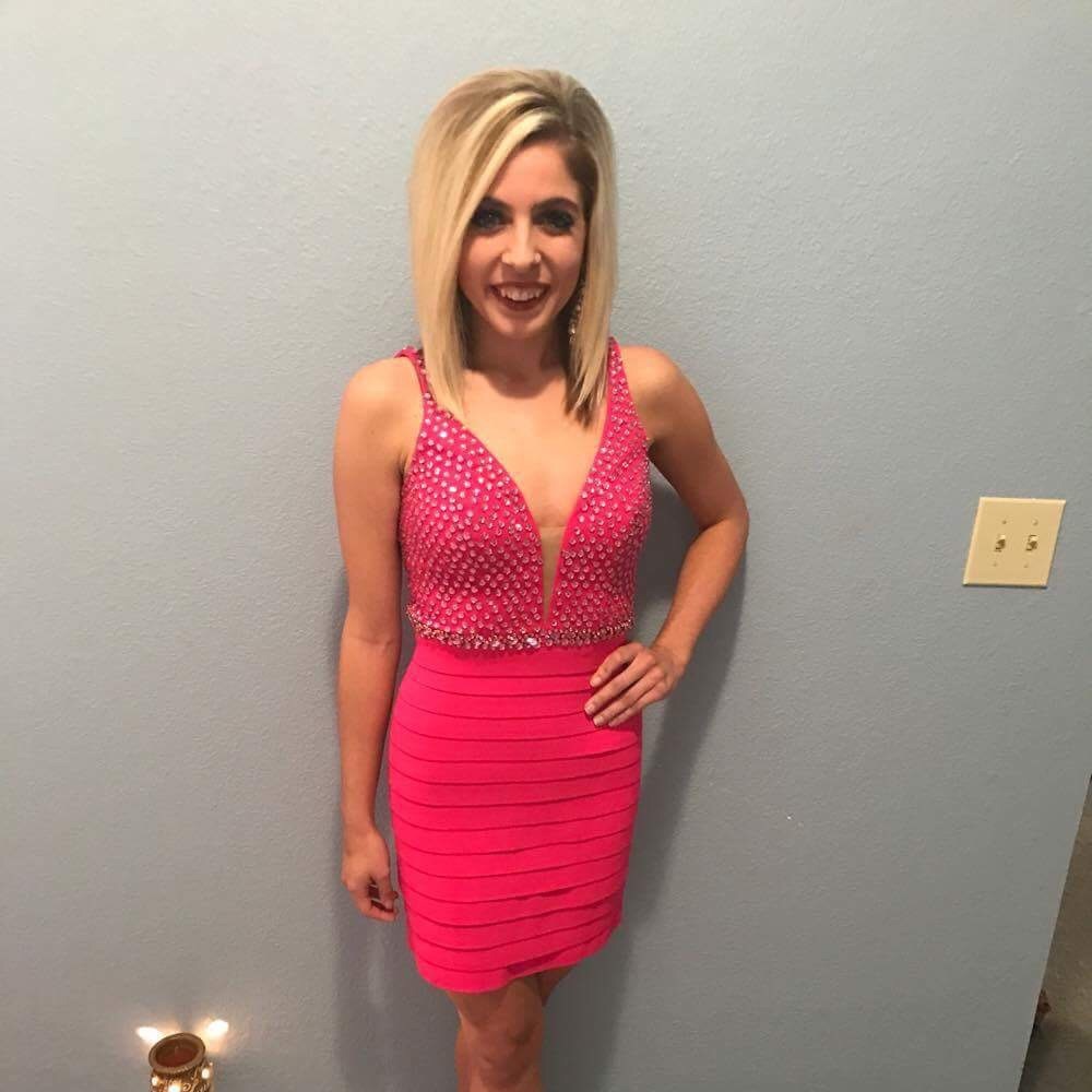 Pink size 0 Sherri Hill!