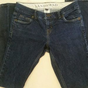 EUC Lands' End Skinny Jeans in a dark wash