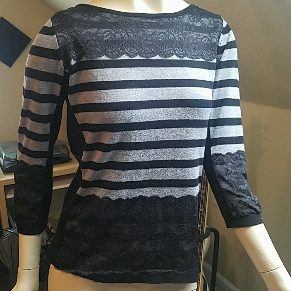 Women's lace sweater