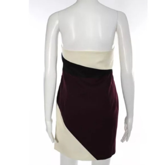 ABAETE MULTICOLORED COLOR BLOCKED STRAPLESS SZ 10 - Picture 7 of 8