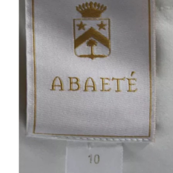 ABAETE MULTICOLORED COLOR BLOCKED STRAPLESS SZ 10 - Picture 2 of 8