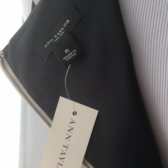 Ann Taylor Snow Leopard Silk Sateen Sheath Dress 6 - Picture 5 of 5