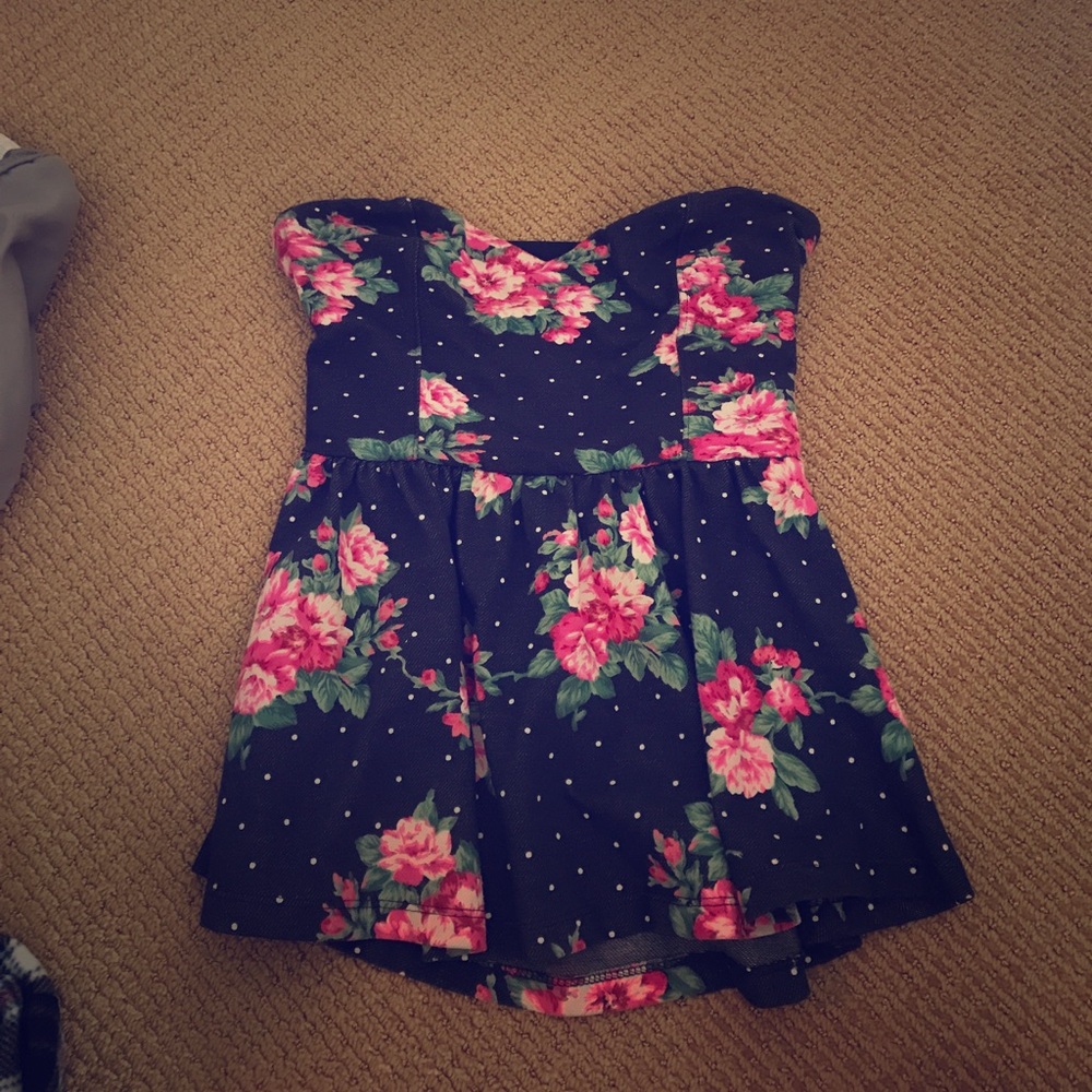 Urban outfitters strapless top