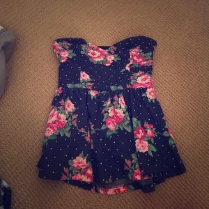 Urban outfitters strapless top